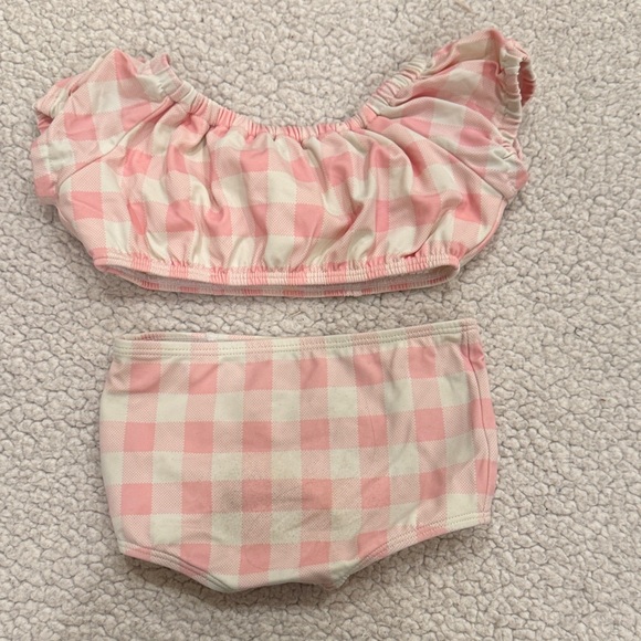 Janie and Jack Floral Swimsuit - Picture 7 of 7